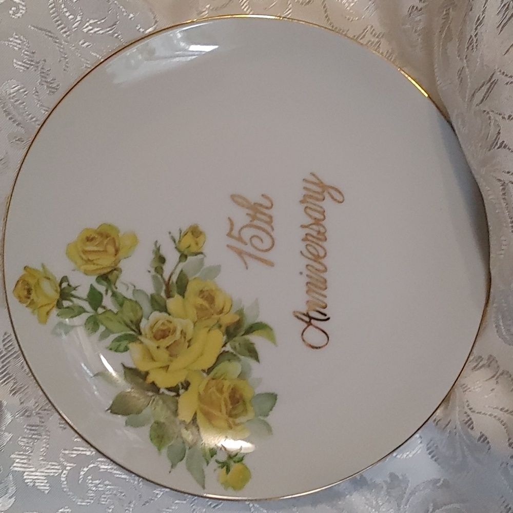 5/$20 15th Anniversary Plate